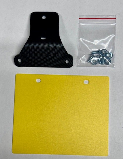 SMALL REAR NUMBER PLATE image