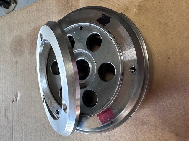 Fly wheel weight for TRS Kickstart model bikes 250/280/300. UK ONLY image