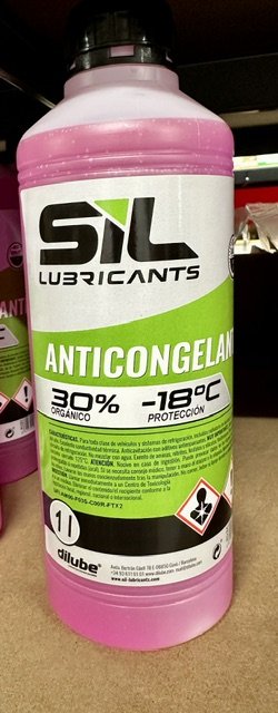 SIL RADIATOR COOLANT 1LTR BOTTLE image