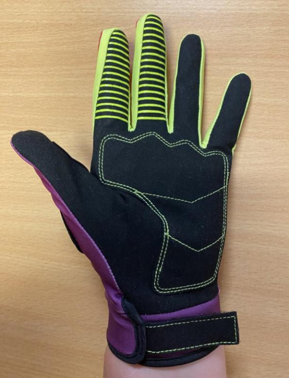 SXS LOGO PINK GLOVE SIZE MEDIUM image