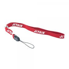 Jitsie red lanyard strap only image